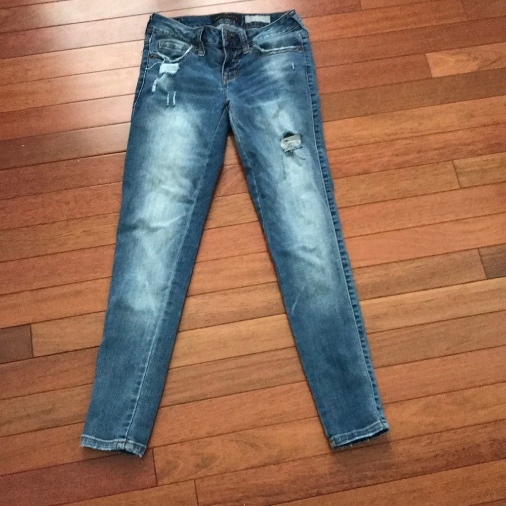 Jeans with rips from Aeropostale